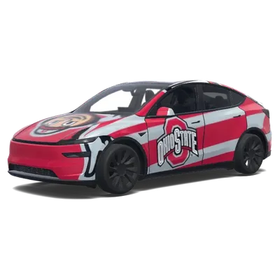 Ohio State Buckeyes – Tesla Model Y Wrap