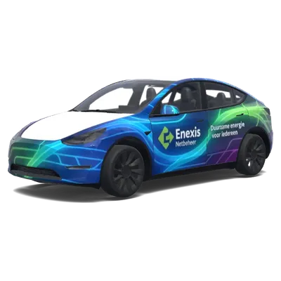 Enexis (Enexis.) – оклейка Tesla Model Y