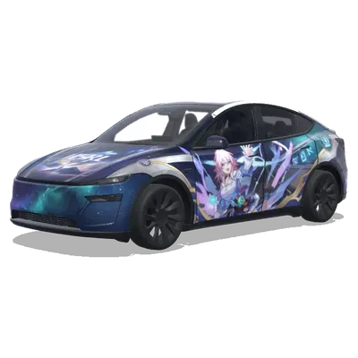honkai star rail. – Tesla Model Y wrap