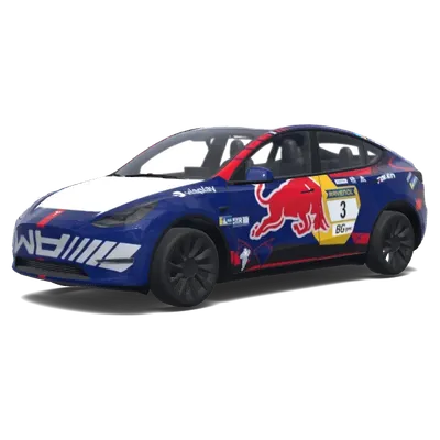Red Bull Racing Tesla – Tesla Model Y wrap