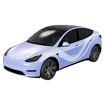 페리윙클 포털 (Perriwinkle Portal) – 테슬라 Model Y 랩핑