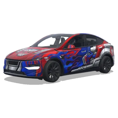 擎天柱 – 特斯拉 Model Y 涂装