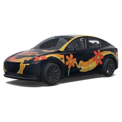 Smokey and the Bandit – Tesla Model Y Wrap