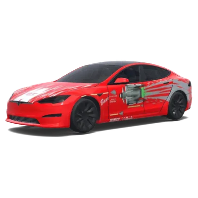 Speedster Sonic Rouge – covering Tesla Model S