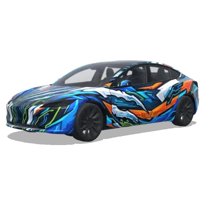 openClaw. – Tesla Model 3 wrap
