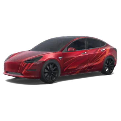 Multired Design – Tesla Model 3 Wrap