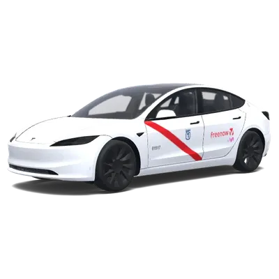 마드리드 택시 (Taxi Madrid) – 테슬라 Model 3 랩핑
