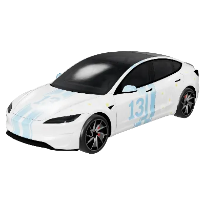 데이지 레이싱 (Daisy Racing) – 테슬라 Model 3 랩핑