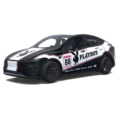 Playboy Speedster – Tesla Model Y Wrap