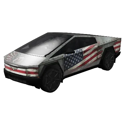 American Patriot – Tesla Cybertruck wrap