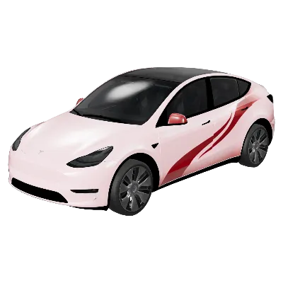 로즈 쿼츠 스월 (Rose Quartz Swirl) – 테슬라 Model Y 랩핑