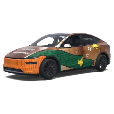 Eiskaffee (Iced coffee) – Tesla Model Y Wrap