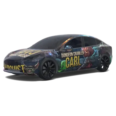 ダンジョン・クローラー・カール (Create a Dungeon Crawler Carl theme.) – テスラ Model 3 ラッピング