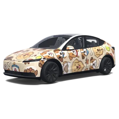 Pup (Pup.) – Tesla Model Y Wrap