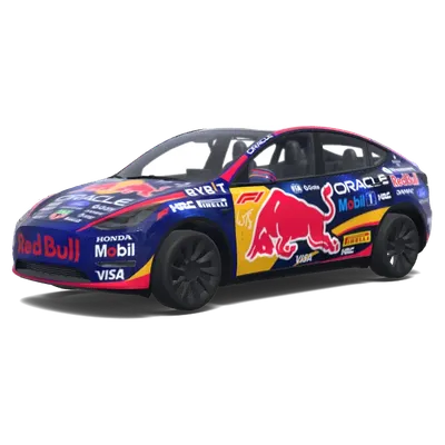 WTS RedBull Racing F1 Max 2026 – Tesla Model Y wrap