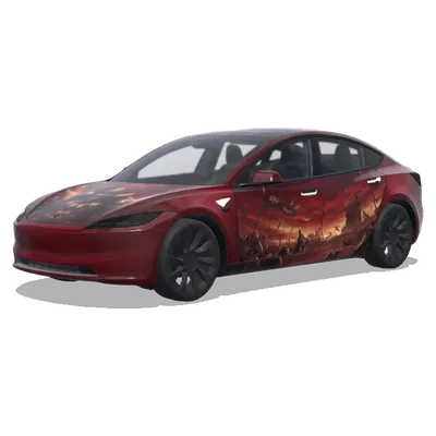 Roter Sturm Legion – Tesla Model 3 Wrap