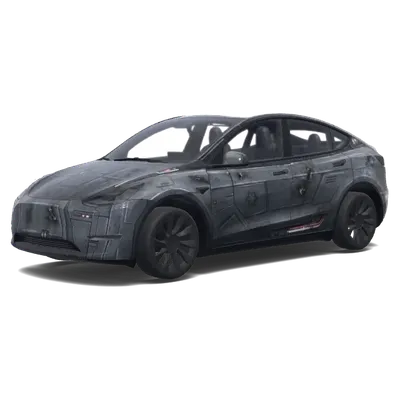 帝国星舰风格（make my car look like a imperial starship.） – 特斯拉 Model Y 涂装