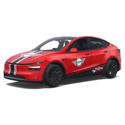 BMW Mini JCW (宝马mini jcw元素) – Tesla Model Y Wrap