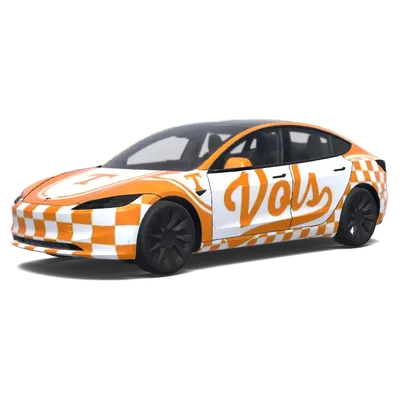 Tennessee Vols Theme – Tesla Model 3 Wrap