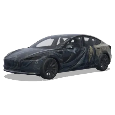 爱泼斯坦风格（I want it to look life jeffery epstien.） – 特斯拉 Model 3 涂装