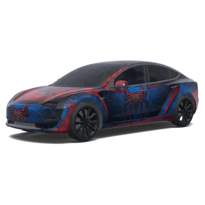후드에 로고 추가 (Add the logo to the hood) – 테슬라 Model 3 랩핑