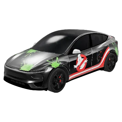 고스트버스터즈 모델 Y 주니퍼 퍼포먼스 (Ghostbusters - Model Y Juniper Performance) – 테슬라 Model Y 랩핑