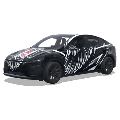 Бешикташ (Besiktas) – оклейка Tesla Model Y